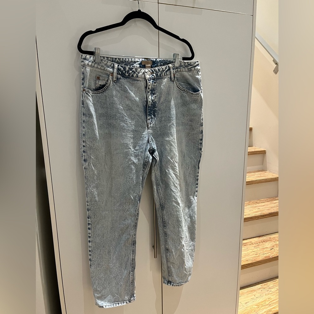 H&M+ Slim Straight High Jeans